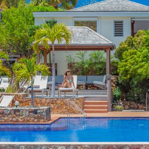 Pool of Le Village St Barts Hotel